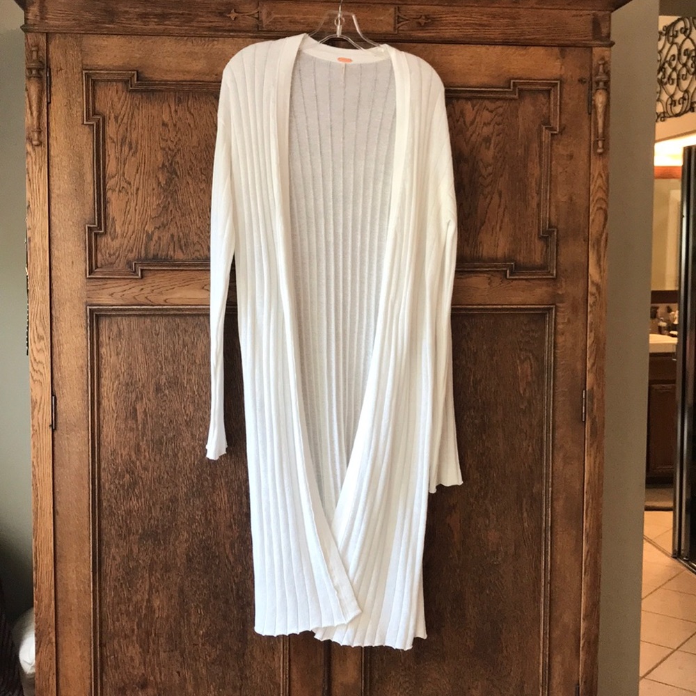 Free People Sweater Duster